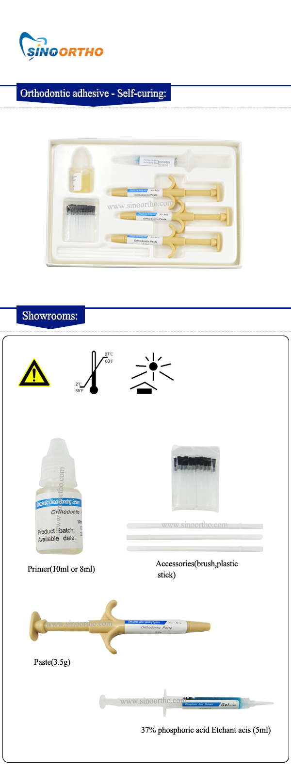 Orthodontic-adhesive---Self-curing