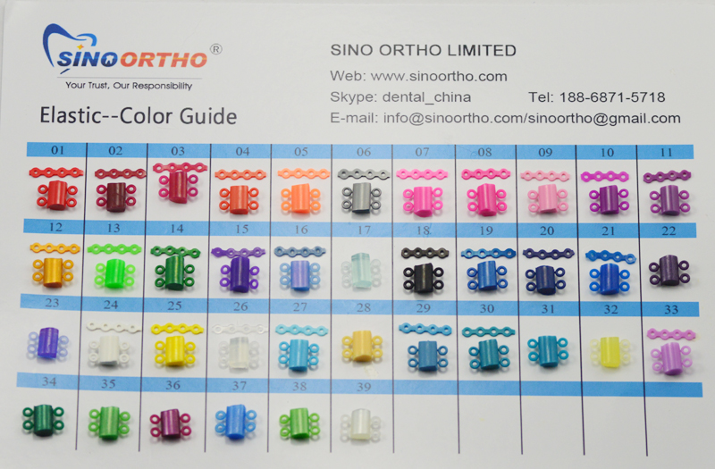 SINO ORTHO 2016 COLOR GUIDE