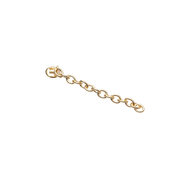 Extrusion Chain W/hook 18K Gold Plating