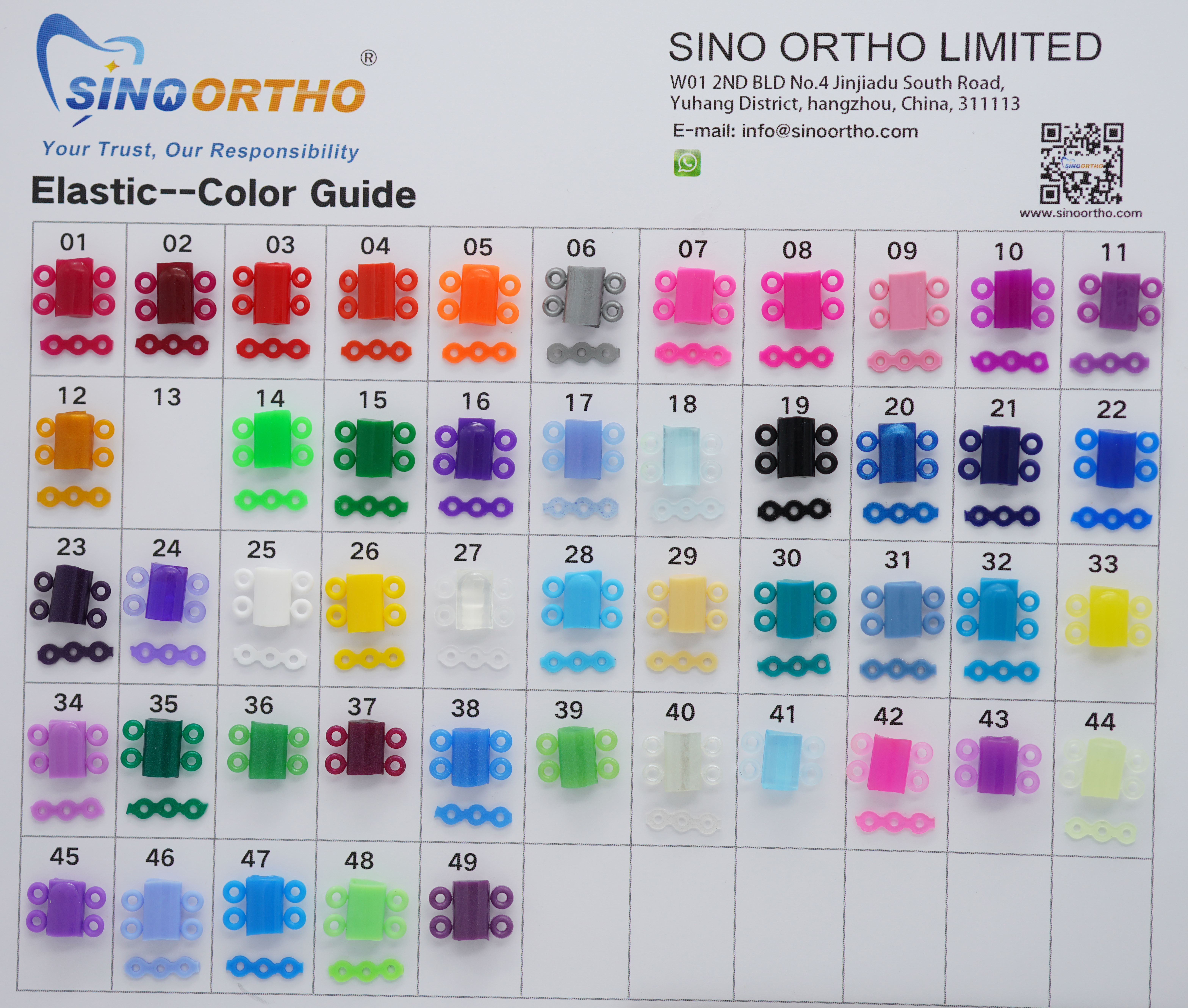 SINO Color ties 