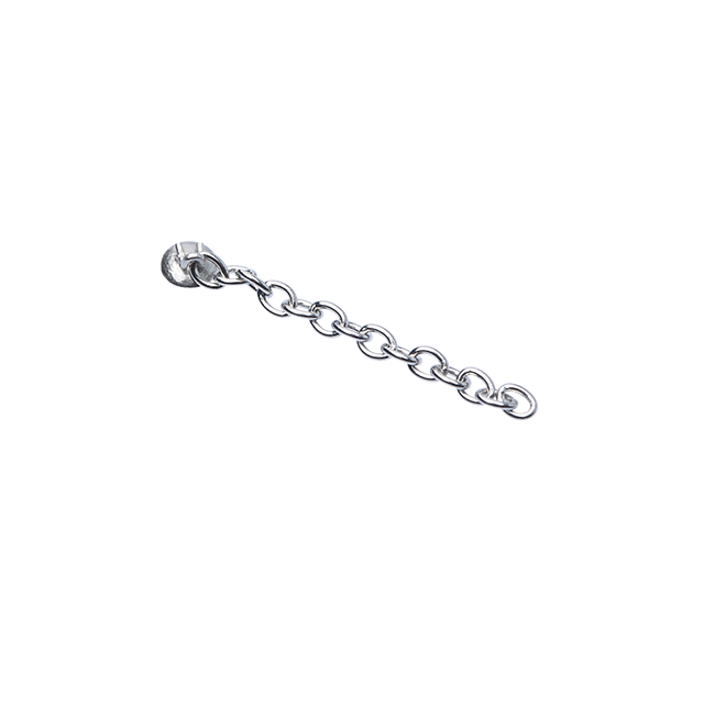Extrusion Chain W/hook Stainless Steel Color