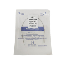 Straight Leg Reverse Curve NiTi Arch Wires 