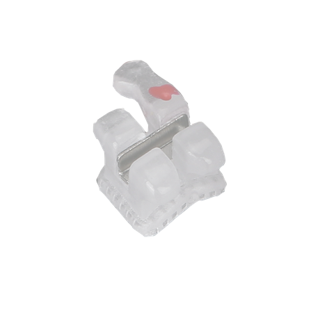 Bright Series Ceramic Brackets with Metal Slot