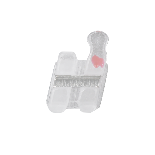 Bright Series Ceramic Brackets with Metal Slot