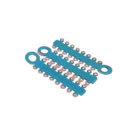 2 Toned Orthodontic Ligature Ties