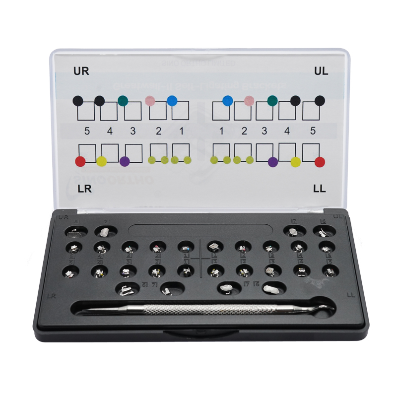 Great Wall II New Passive Self Ligating Brackets 