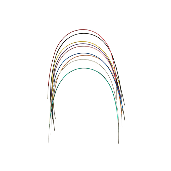 Colorful NiTi Arch Wires