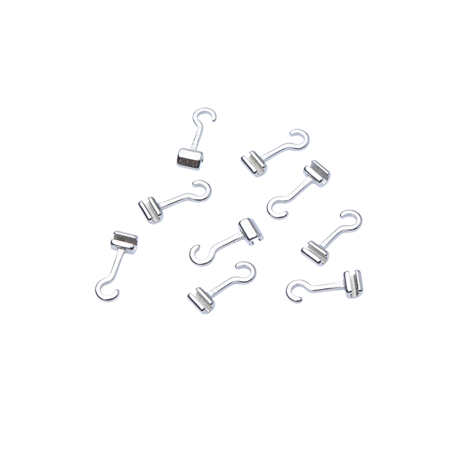 Long Curved Crimpable Hook 5.5mm