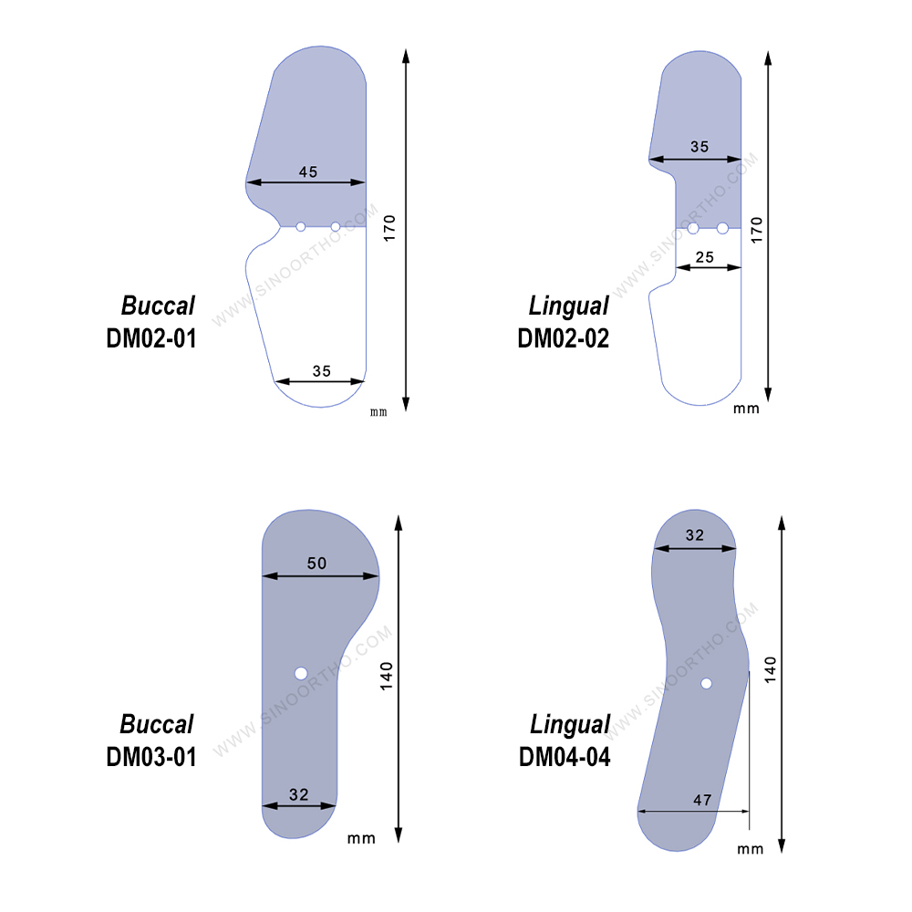 Dental Photographic Metal Mirror