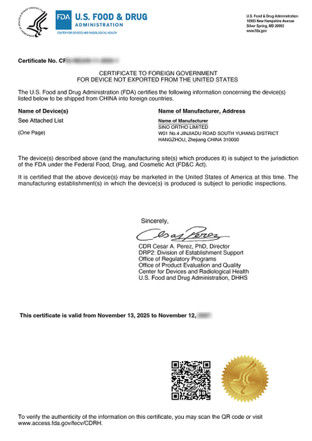 10 FSC by FDA