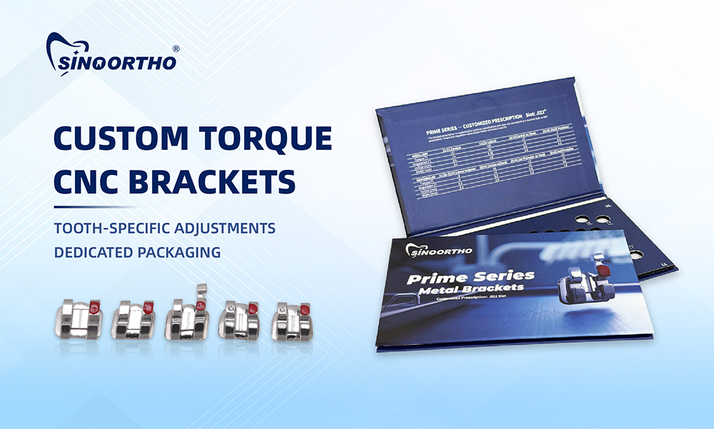 Customized CNC Brackets with Tooth-Specific Torque