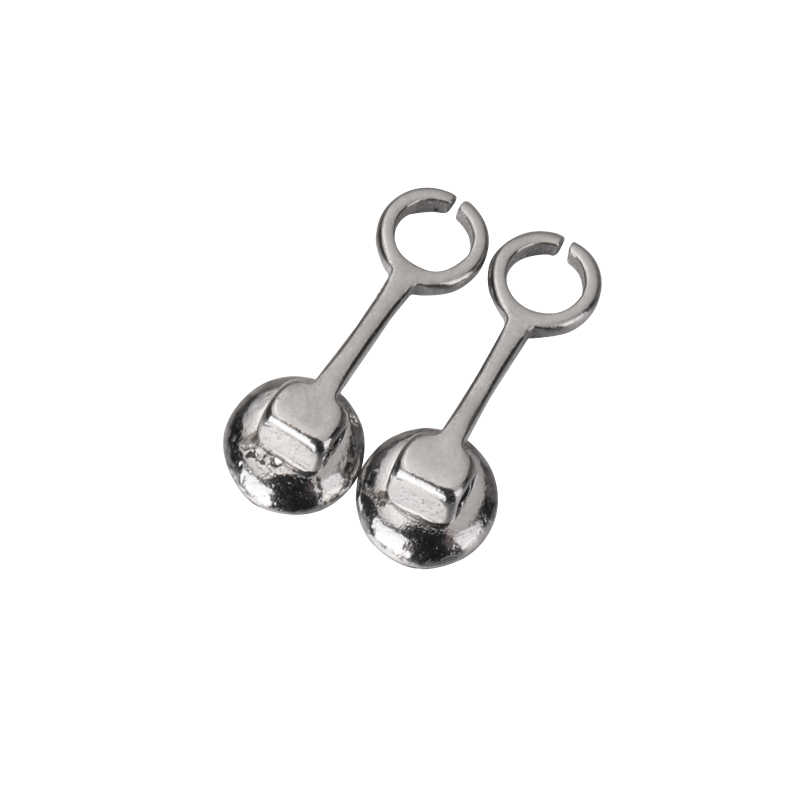 Orthodontic Lingual Button with Hook